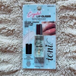 Ioni Crystal “Vanilla” Lip Gloss 🍦✨🤍